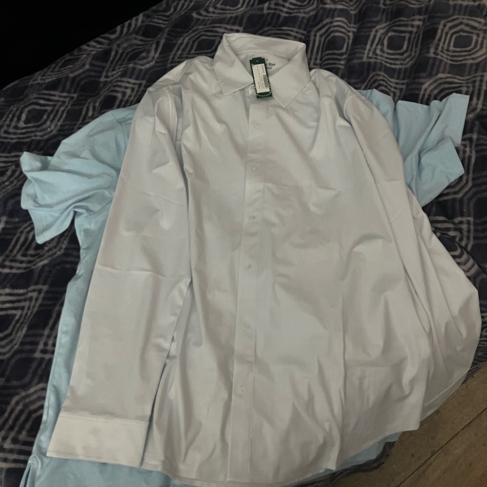 White Button-Up Shirt